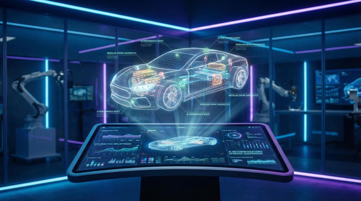 茄子视频AI汽车改装视频技术